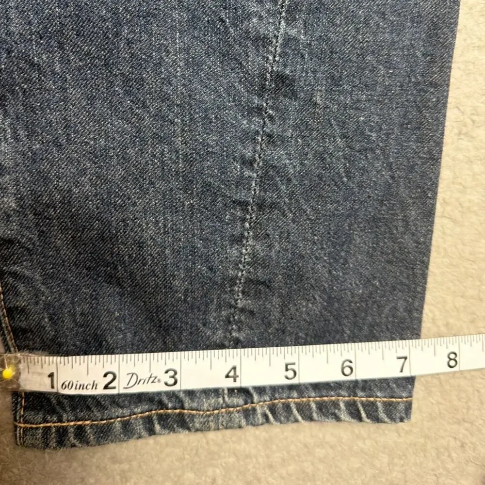 AG Phoebe Vintage High Rise Tapered Jeans 100% Cotton Medium Wash 28R Mom Jeans